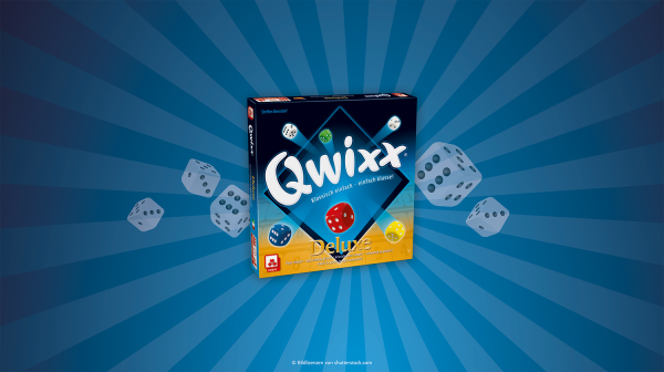 Qwixx – Deluxe ab 8 Jahren NSV - Nürnberger Spielkarten Verlag