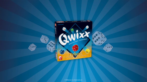 Qwixx – Deluxe ab 8 Jahren NSV - Nürnberger Spielkarten Verlag