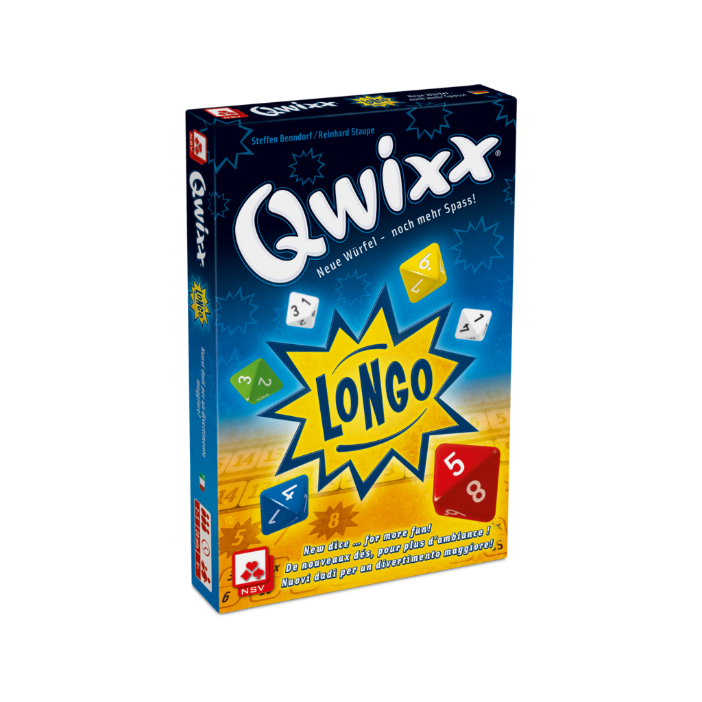 Qwixx – Longo Familienspiele NSV - Nürnberger Spielkarten Verlag