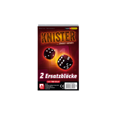 Knister Ersatzblöcke ab 8 Jahren NSV - Nürnberger Spielkarten Verlag